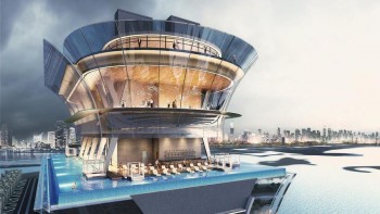 Dubai’s One of the Tallest Infinity Pools Is Soon to Open
