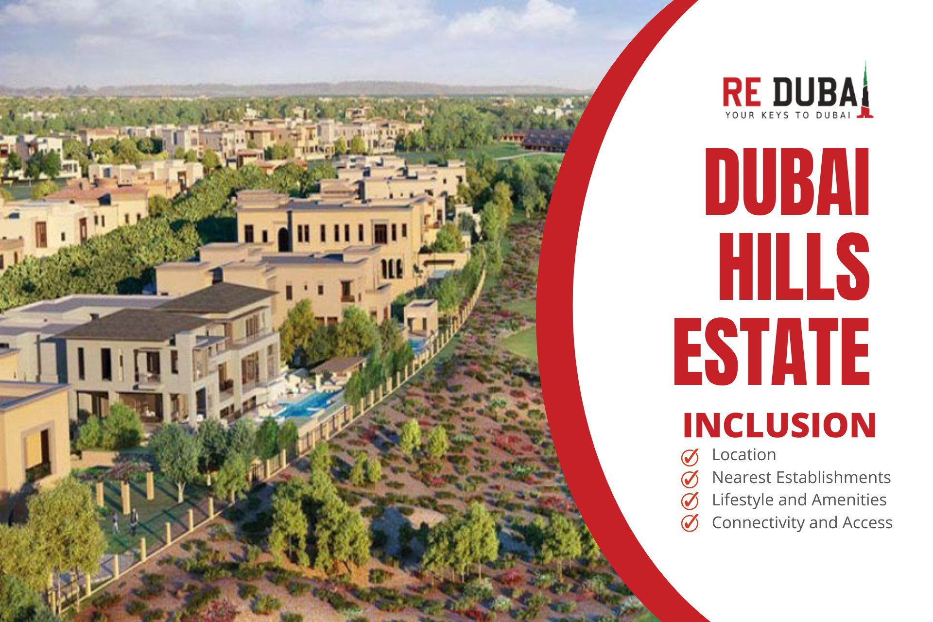Luxurious Lifestyle of Dubai Hills Estate: A Guide to Living in Dubai's Premier Residential Community cover