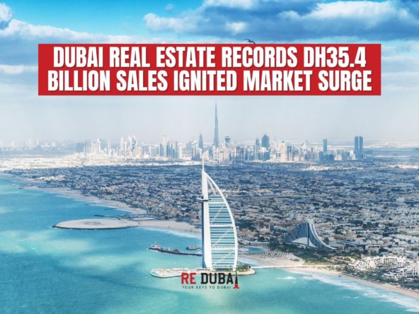Dubai Real Estate Records Dh35.4 Billion Sales Ignited Market Surge cover