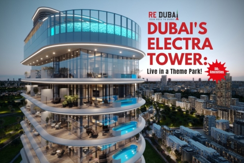 Acube Developments Unveils 'Electra' Tower in Jumeirah Village Circle Featuring Over 50 Theme Park-Style Amenities cover