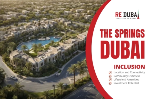 The Springs Dubai: A Serene Family Community with Lakeside Living cover