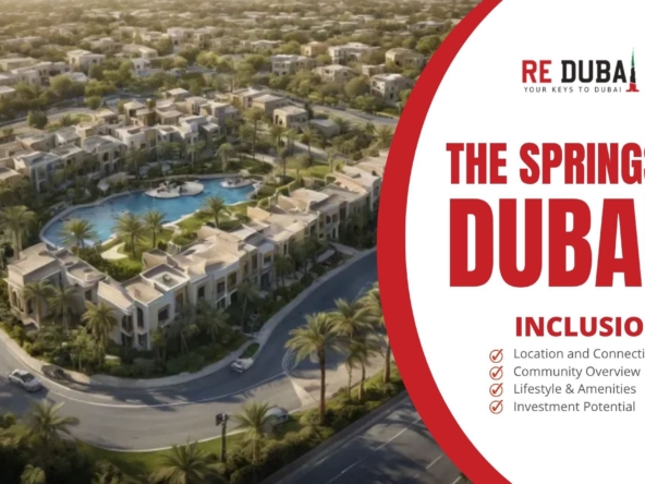 The Springs Dubai: A Serene Family Community with Lakeside Living cover