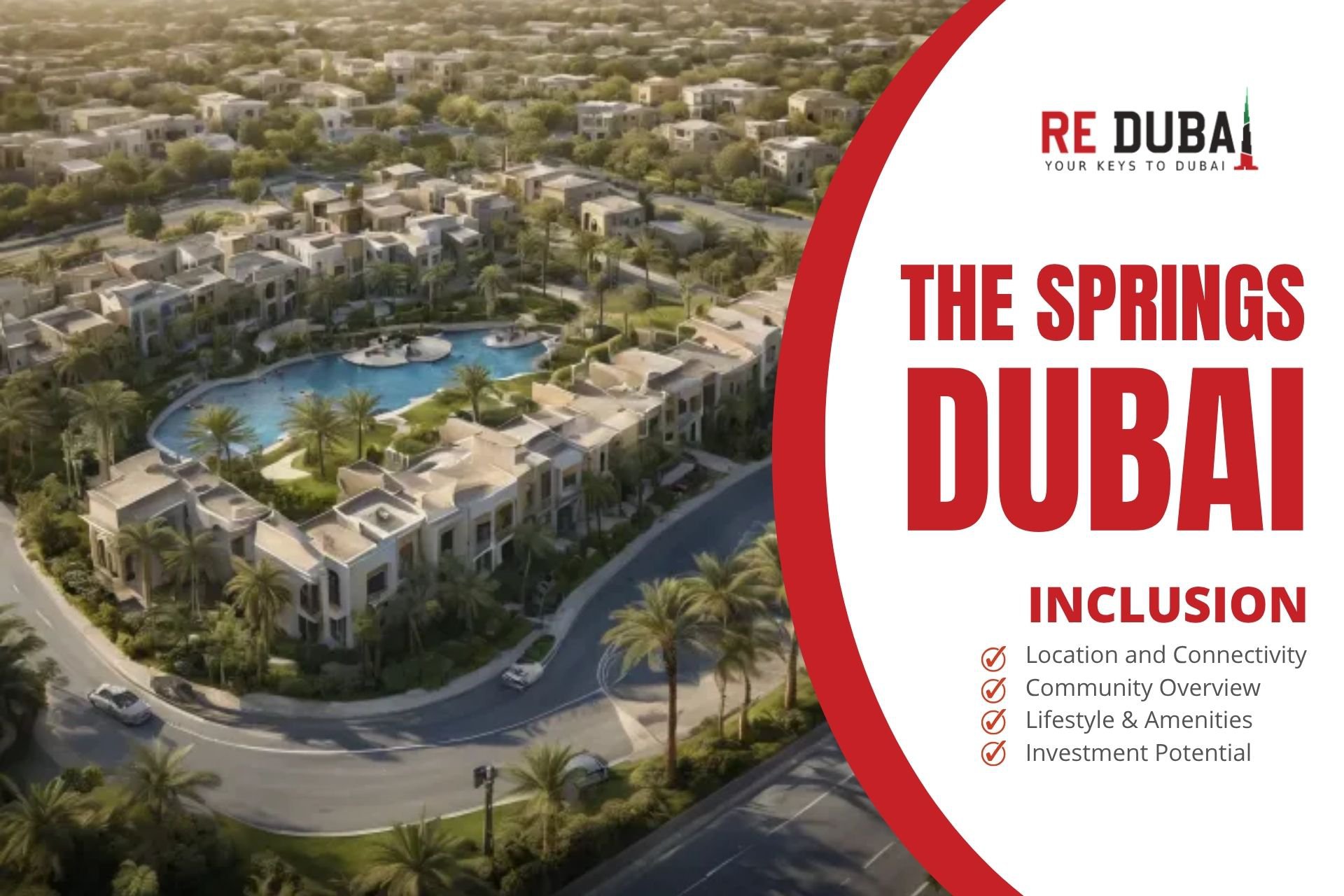 The Springs Dubai: A Serene Family Community with Lakeside Living cover